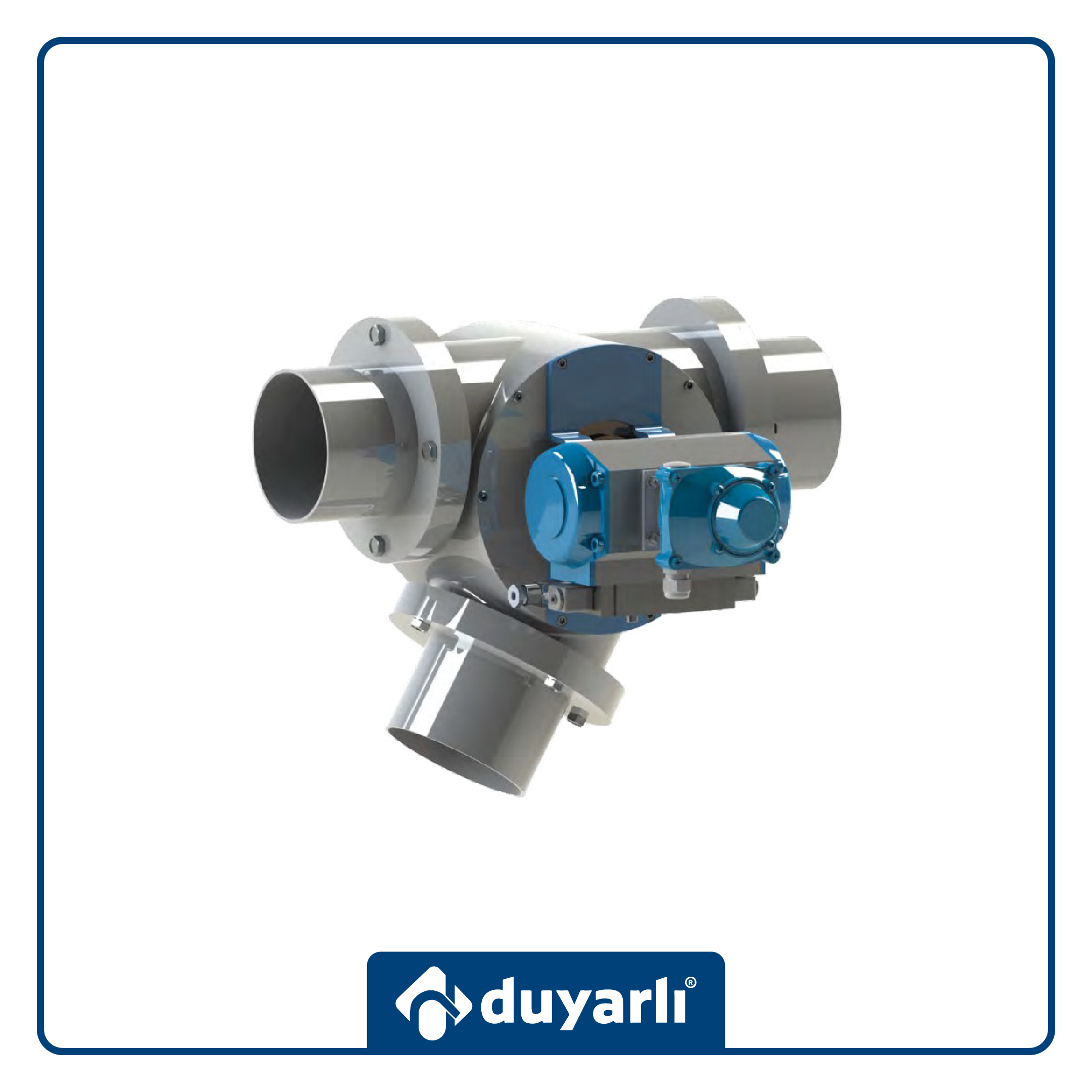 Aktüatörlü Yön Klapesi